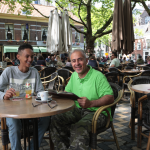 jonge mantelzorger Adam en zijn vader in Delft